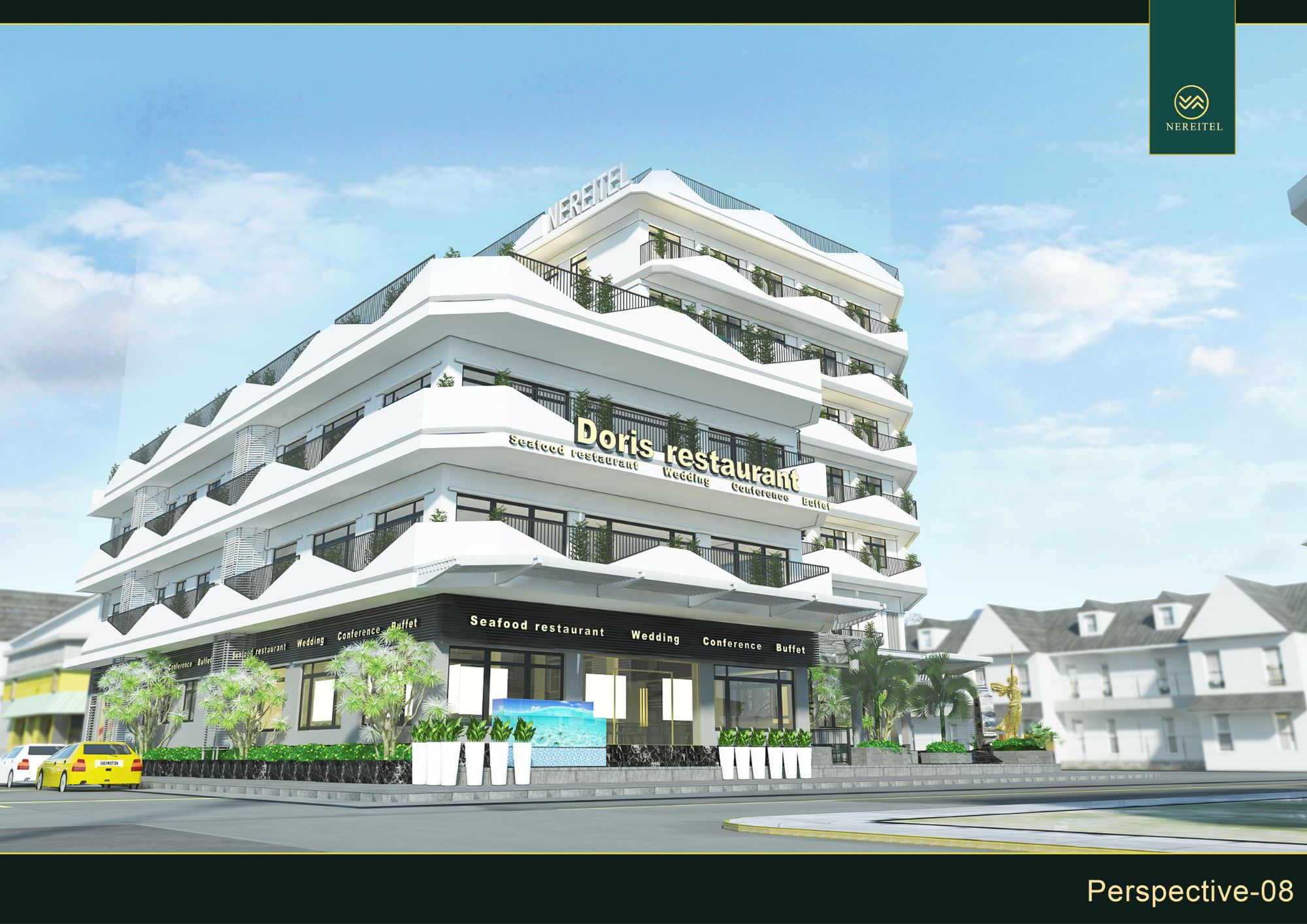 thiết kế khách sạn Nereitel 7
